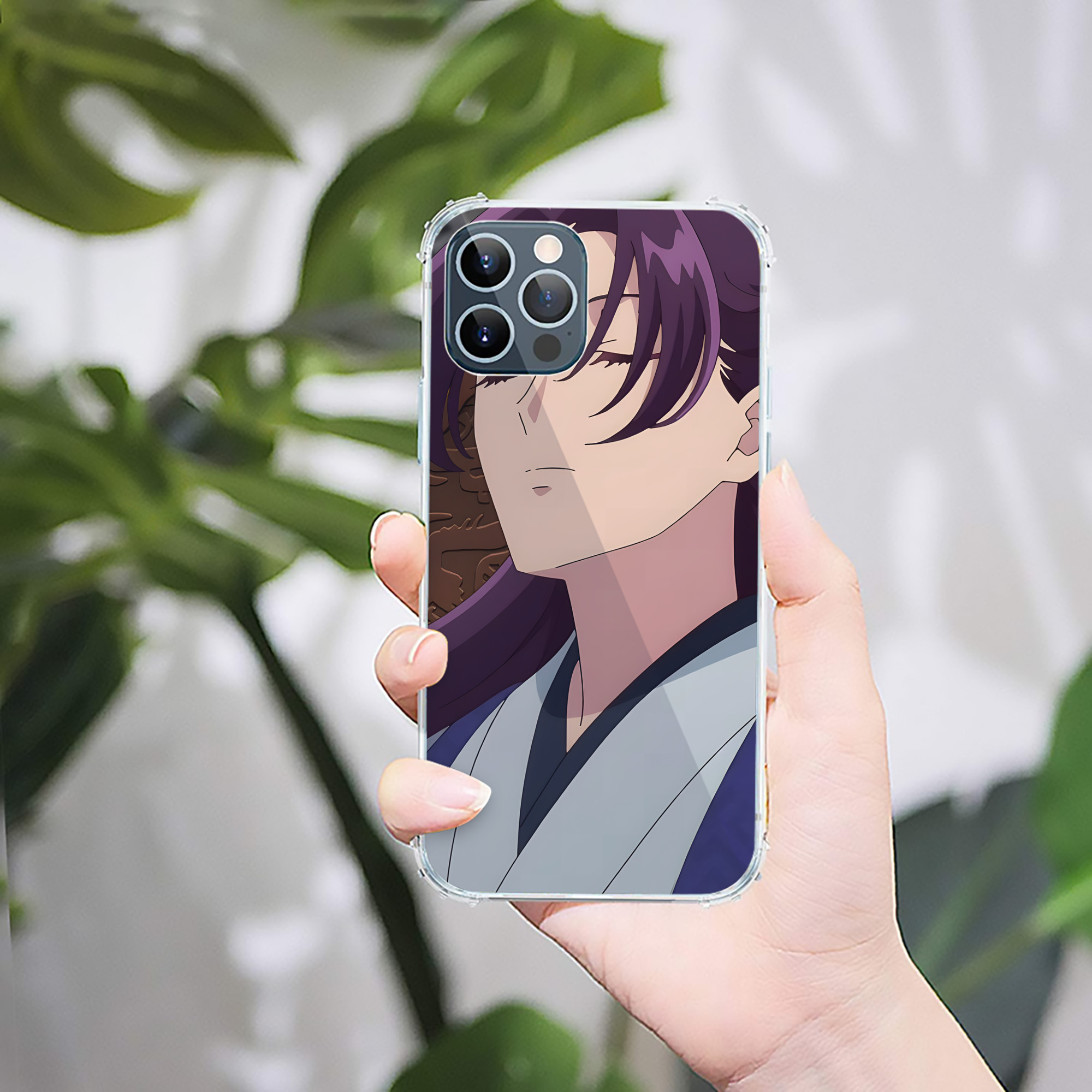 （画像用） 薬屋のひとりごと The Apothecary Diaries 【iPhone 12シリーズ対応】透明スマホケース（クリアソフトケース）